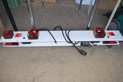 Lot 200 - Two temporary trailer boards