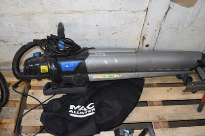 Lot 246 - Macallister leaf blower and vacuum