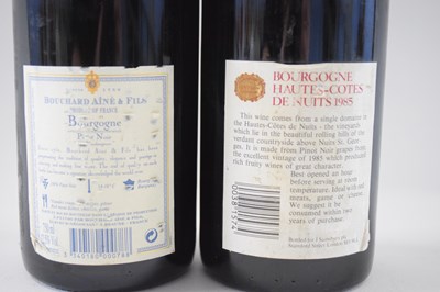 Lot 38 - 1985 Bourgogne Haut Nuits Mouchottes, 1 bottle;...