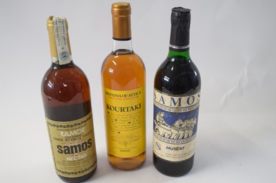 Lot 100 - Samos nectar Greek Dessert Wine, 1 bottle;...