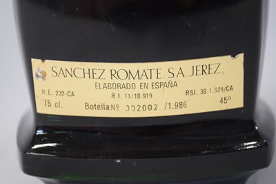 Lot 106 - 1781-1981 Sanchez Romate Vintage Brandy - 45%