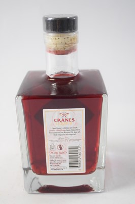 Lot 111 - Cranes Cranberry and Blood Orange Liqueur, 1...