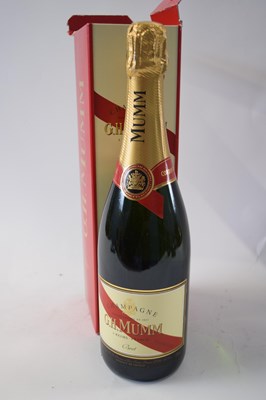 Lot 66 - Mumm Champagne (boxed), 1 bottle