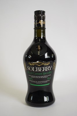 Lot 144 - Solberry Blackcurrant Danish liqueur, 1 bottle