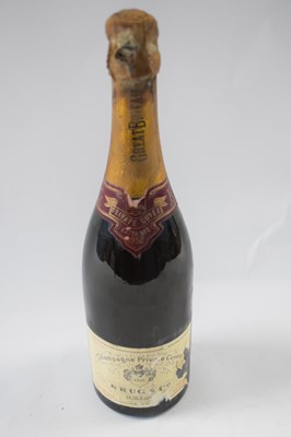 Lot 25 - 1952 Krug Champagne, one bottle.