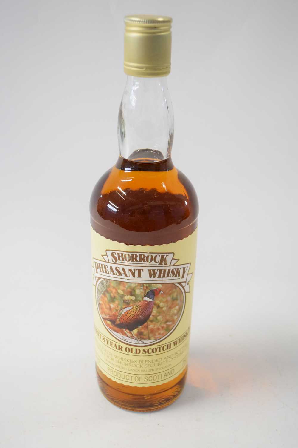 Lot 51 - One bottle Shorrock Pheasant Whisky, 8yo...