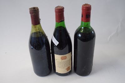 Lot 92 - Three bt various French table wines