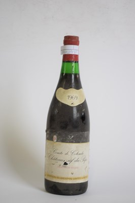 Lot 167 - One bottle Comte de Colombe Chateauneuf du...