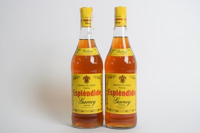 Lot 179 - Two bottles Brandy de Jerez Esplendido, 1 ltr (2)