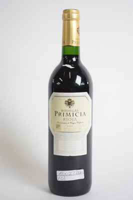 Lot 191 - One bottle Bodegas Primicia Rioja 2003, 75cl