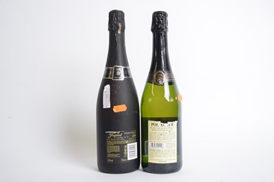 Lot 203 - Two bottles: Freixenet Brut Cava 2010 and Brut...
