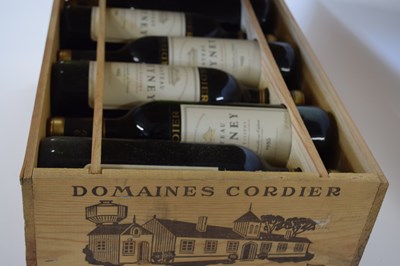 Lot 4 - Twelve bottles Chateau Meyney Domaines Cordier...