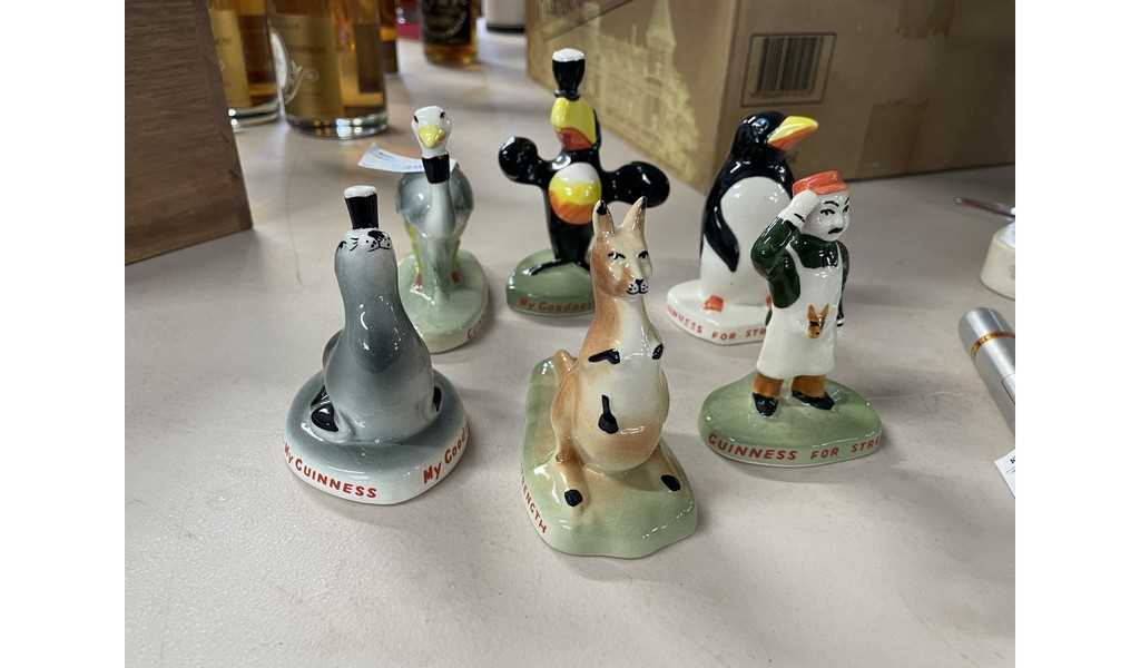 Lot 35 - Six various reproduction Carlton ware Guinness...