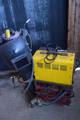 Lot 229 - Weldmate 140, along with a MIG mag, 105-4 plus...