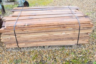 Lot 106b - Large quantity of feather edged fencing boards,...