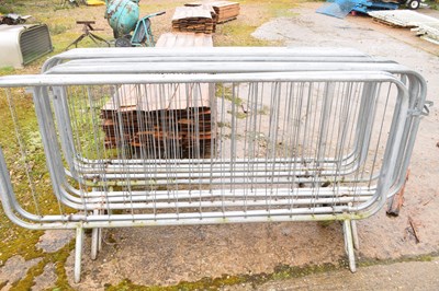 Lot 106f - Quantity of temporary safety railings