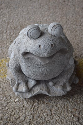 Lot 28c - Composite model of a frog, height approx 24cm