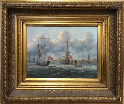 Lot 84 - A pair of mid-20th Century seascapes in the...