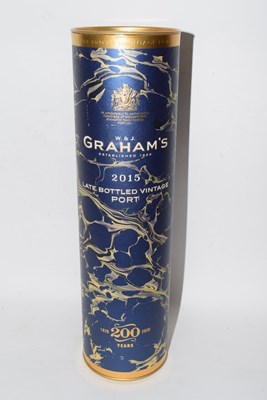 Lot 48 - 1 bt 2015 Grahams Vintage Port (in gift tube