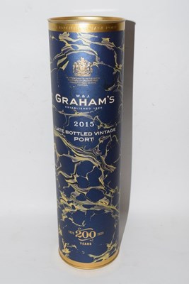 Lot 49 - 1 bt 2015 Grahams Vintage Port (in gift tube