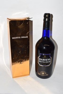 Lot 54 - 1 bt Harveys Bristol Cream (boxed); t/w1 litre...