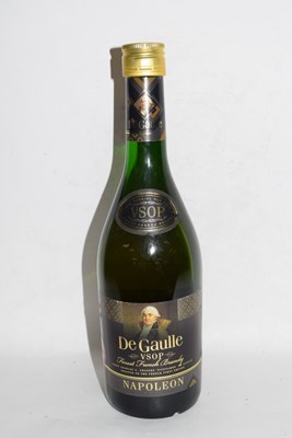 Lot 68 - 1 bt De Gaulle VSOP Napoleon Brandy