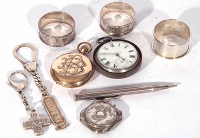 Lot 297 - Mixed Lot including gents gold plated Elgin...