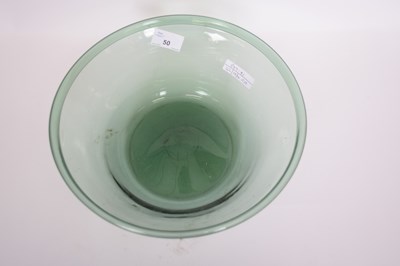 Lot 50 - Late 18th century green Scandinavian glass...