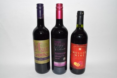 Lot 94 - Three bottles of Mulled Wines: 

1 bt Mulled...