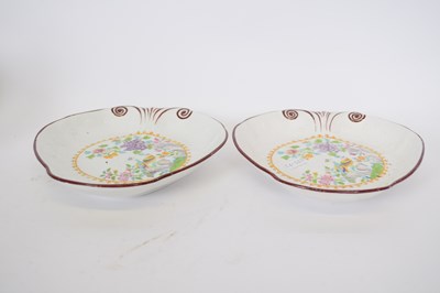 Lot 135 - Pair of small Derby 19th century tureens of...