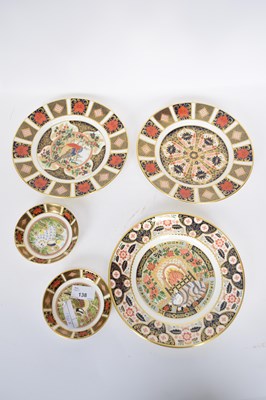 Lot 138 - Quantity of Crown Derby wares including three...