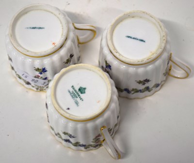Lot 141 - Late 19th century set of coffee cups and...
