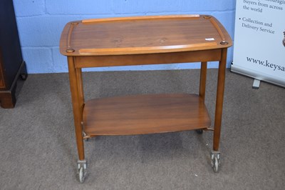Lot 354 - Good quality mid-century tea trolley with...