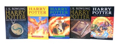 Lot 399 - J K Rowling, a collection of Harry Potter...