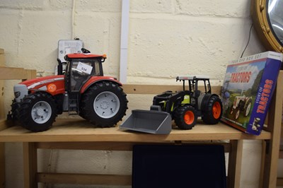 Lot 534 - CLAAS MODEL TRACTOR AND A MCCORMICK MODEL...