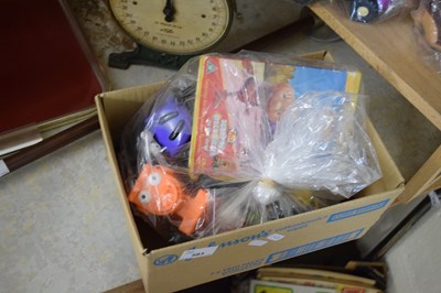 Lot 583 - BOX CONTAINING BOB THE BUILDER TOYS AND DVD