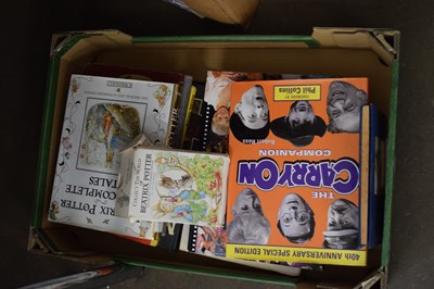 Lot 587 - ONE BOX MIXED BOOKS TO INCLUDE CARRY ON...