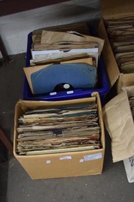 Lot 590 - TWO BOXES MIXED 78RPM RECORDS