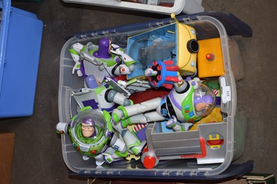 Lot 615 - BOX OF MIXED TOYS TO INCLUDE BUZZ LIGHTYEAR