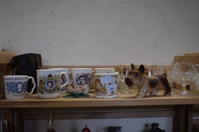 Lot 633 - MIXED LOT : VARIOUS ROYALTY MUGS, DRINKING...