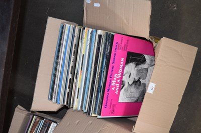 Lot 647 - ONE BOX OF MIXED RECORDS