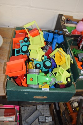 Lot 654 - ONE BOX BOB THE BUILDER TOY VEHICLES