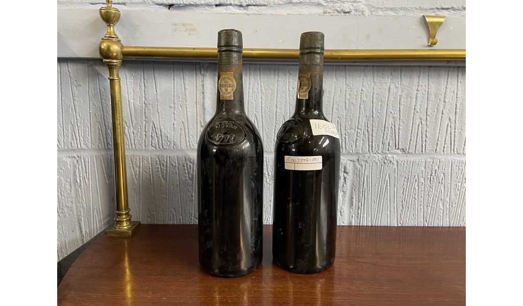 Lot 160 - Two Bottles Dow Vintage Port 1977