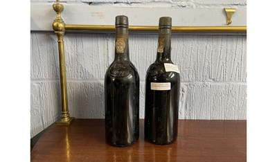 Lot 160a - Two Bottles Dow Vintage Port 1977