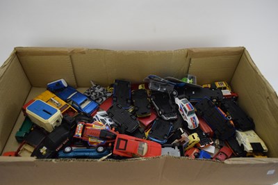 Lot 36 - ONE BOX VARIOUS TOY VEHICLES