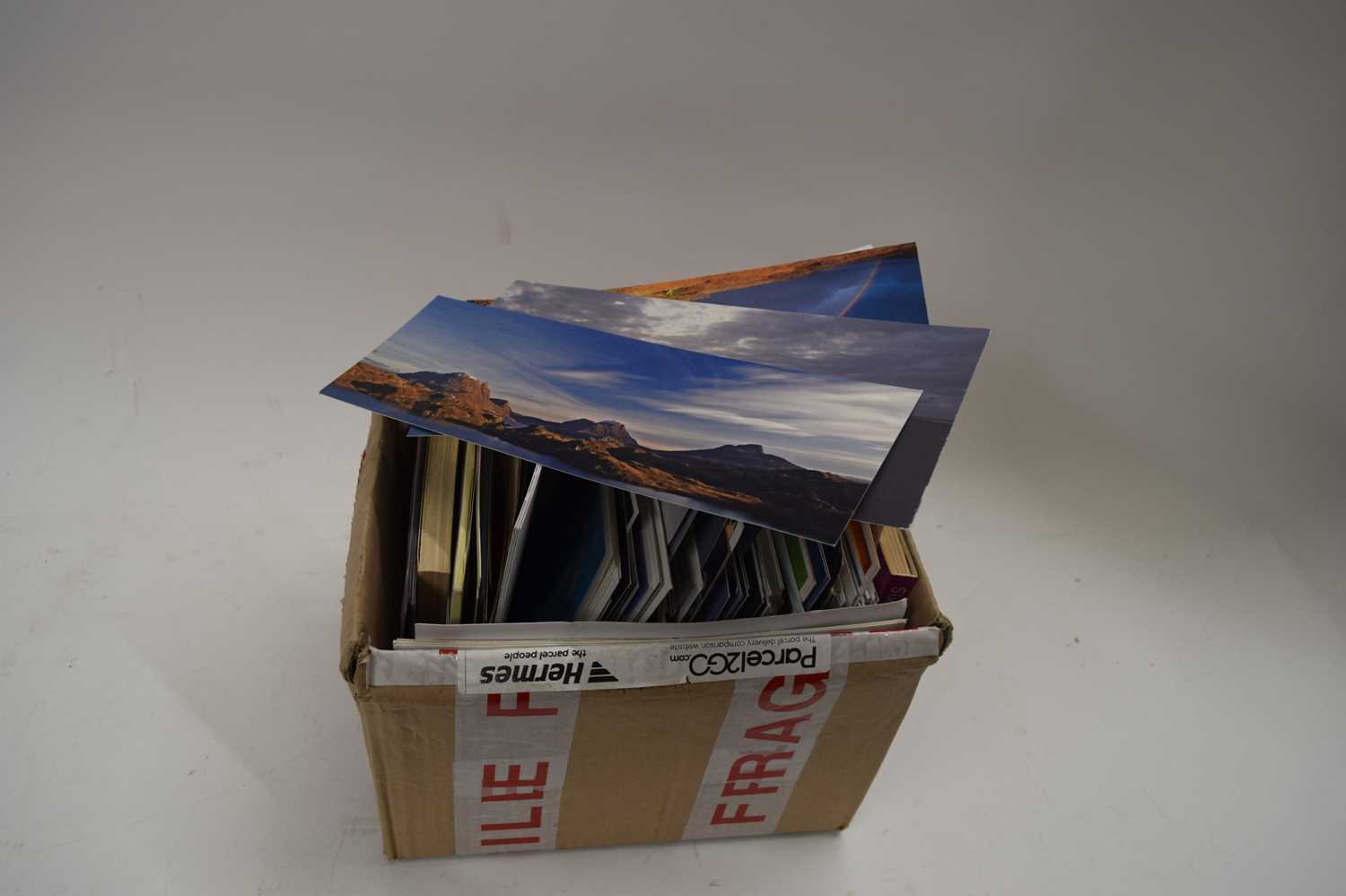 Lot 95 - ONE BOX POSTCARDS AND OTHERS