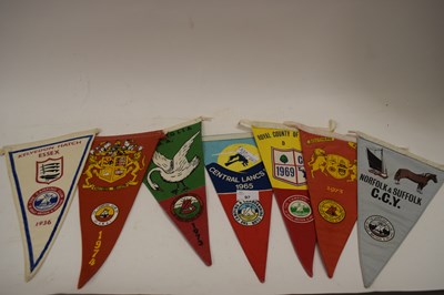 Lot 97 - COLLECTION OF CAMPING AND CARAVAN CLUB PENNANT...