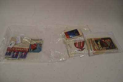 Lot 138 - COLLECTION OF VINTAGE AIRLINE LUGGAGE LABELS