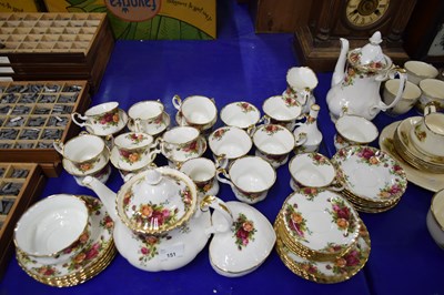 Lot 151 - COLLECTION OF ROYAL ALBERT TEA AND COFFEE WARES