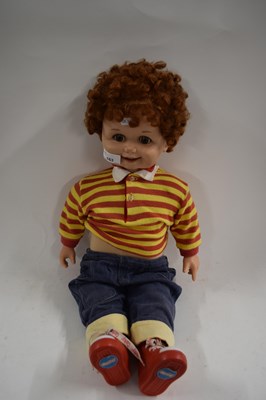 Lot 163 - CORKY TALKING DOLL WITH CASSETTE PLAYER TO...